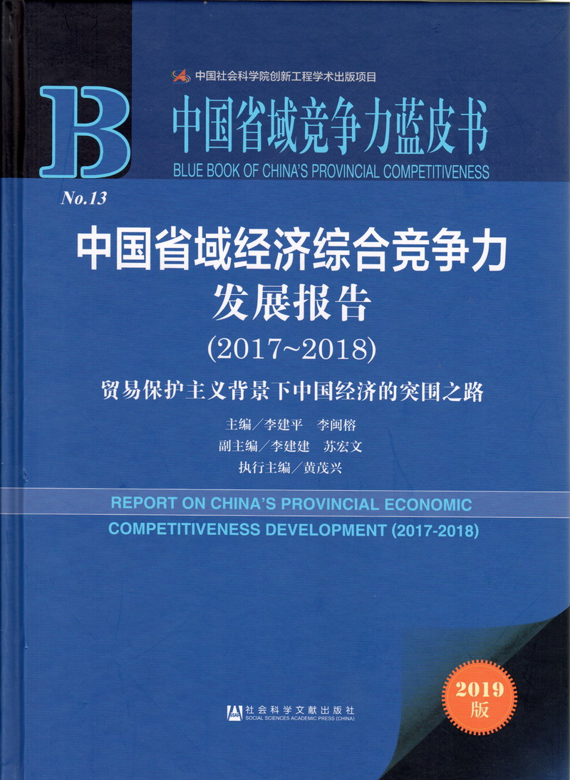 草逼免费中国省域经济综合竞争力发展报告（2017-2018）