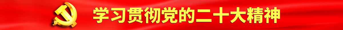 扣逼舔泬认真学习贯彻落实党的二十大会议精神